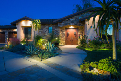 Landscape Lighting Installation