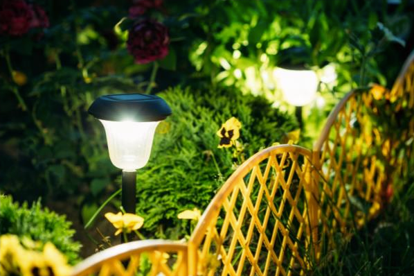 Landscape lighting in Atlanta